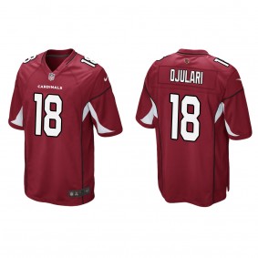 Men's Arizona Cardinals B.J. Ojulari Cardinal 2023 NFL Draft Game Jersey