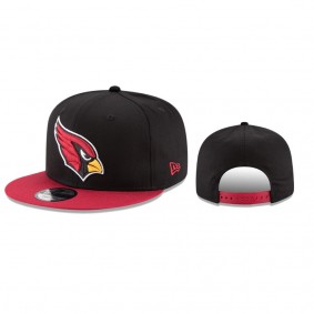 Arizona Cardinals Black Cardinal 2-Tone Basic 9FIFTY Snapback Hat