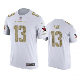 Arizona Cardinals Christian Kirk White Salute to Service T-Shirt