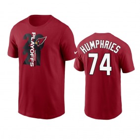 Arizona Cardinals D.J. Humphries Cardinal 2021 NFL Playoffs T-Shirt