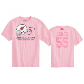 Women's Arizona Cardinals Chandler Jones Pink Mother's Day T-Shirt