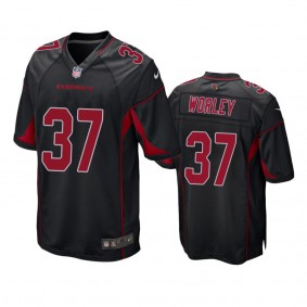 Arizona Cardinals Daryl Worley Black 2nd Alternate Game Jersey