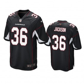 Arizona Cardinals Josh Jackson Black Alternate Game Jersey