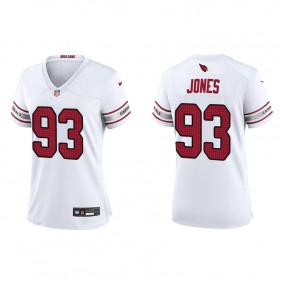 Women's Arizona Cardinals Justin Jones White Game Jersey