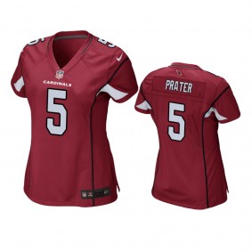 Women's Arizona Cardinals Matt Prater Cardinal Game Jersey