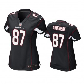 Women's Arizona Cardinals Stephen Anderson Black Game Jersey