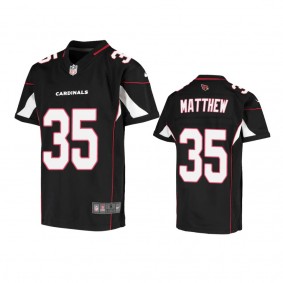 Youth Cardinals Christian Matthew Black Game Jersey